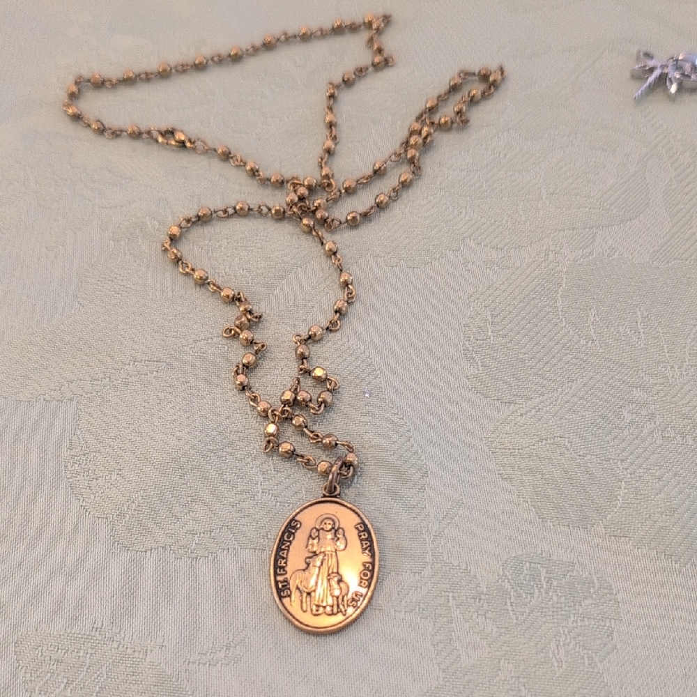 Alex And Ani Goldtone Pendant Necklace